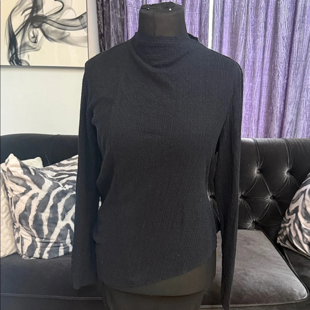Zara Elegant Black Women's Top - Picture 1 of 6